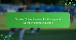 Christian Noboa: Persönlicher Hintergrund, Jugenderfahrungen, Familie